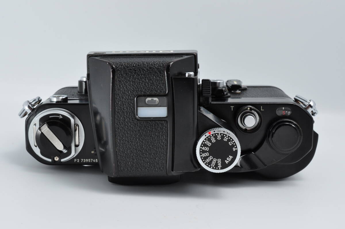 【美品】Nikon ニコン F2 フォトミック ブラック 35mm SLR フィルムカメラ 光学カビ、クモリなし モルト交換済み #0187_画像9