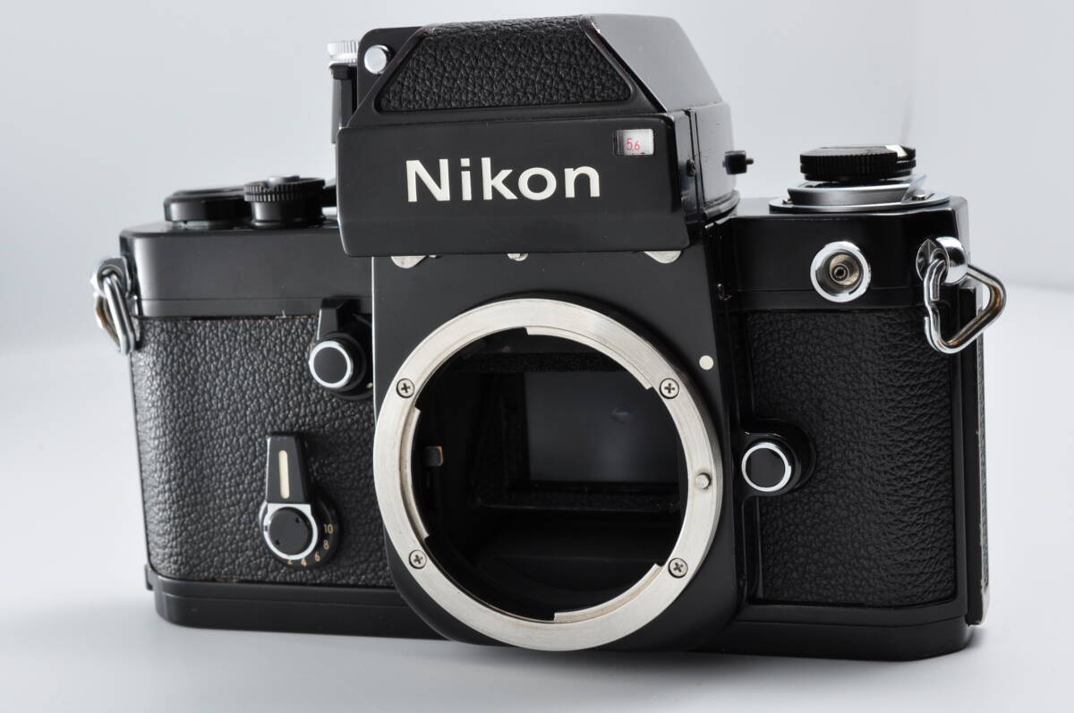 【美品】Nikon ニコン F2 フォトミック ブラック 35mm SLR フィルムカメラ 光学カビ、クモリなし モルト交換済み #0187_画像1