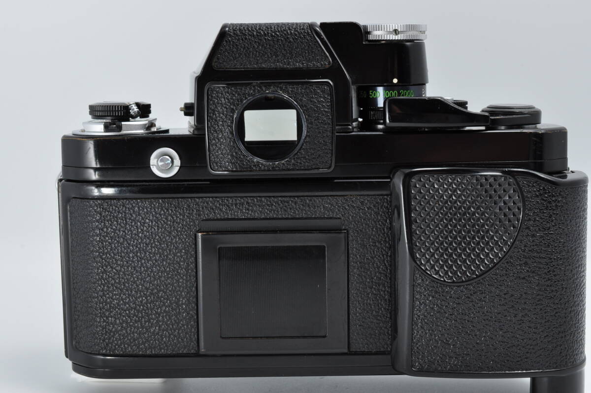 【美品】Nikon ニコン F2 フォトミック ブラック 35mm SLR フィルムカメラ 光学カビ、クモリなし モルト交換済み #0187_画像5