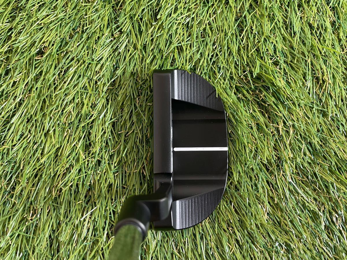 【希少】Piretti ピレッティBosa ボーサ 33.5インチクランクネックMidnight Black Putter ミッドナイトブラック 送料無料【美品】の画像5