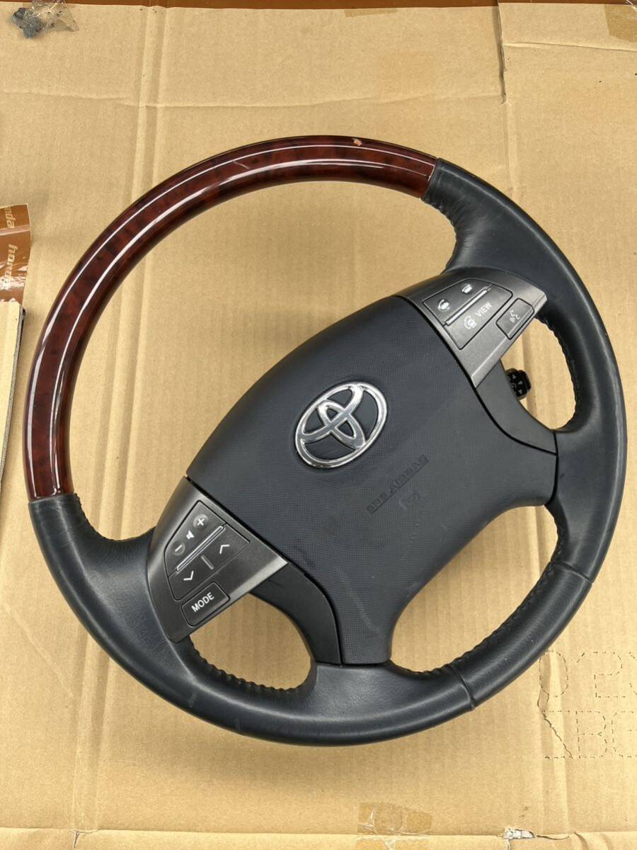  б/у Toyota Estima ACR50W / GSR50W / ACR55W / GSR55W оригинальный рулевой механизм рукоятка с переключателем (S-1)