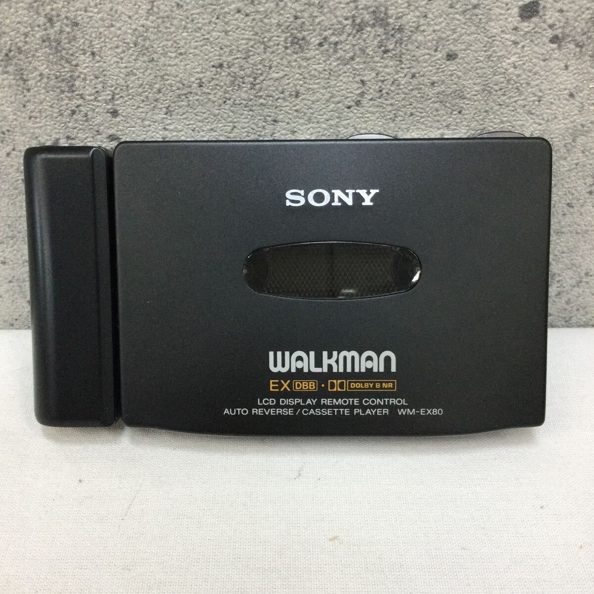 t【SONY/ソニー】WM-EX80 WALKMAN ウォークマン カセットプレーヤー カセットウォークマン オーディオ機器 _画像2