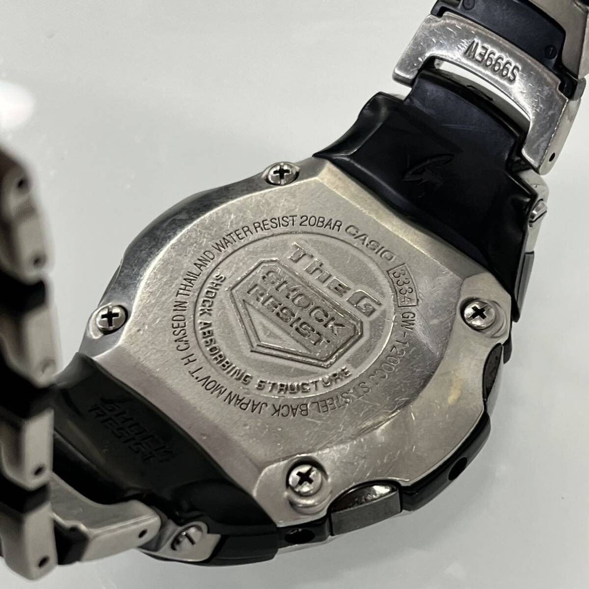 ☆【CASIO/カシオ】G-SHOCK Gショック 腕時計 GW-1200CJ デジアナ 電波アナログ デジタル腕時計 The G メンズ 動作品の画像5