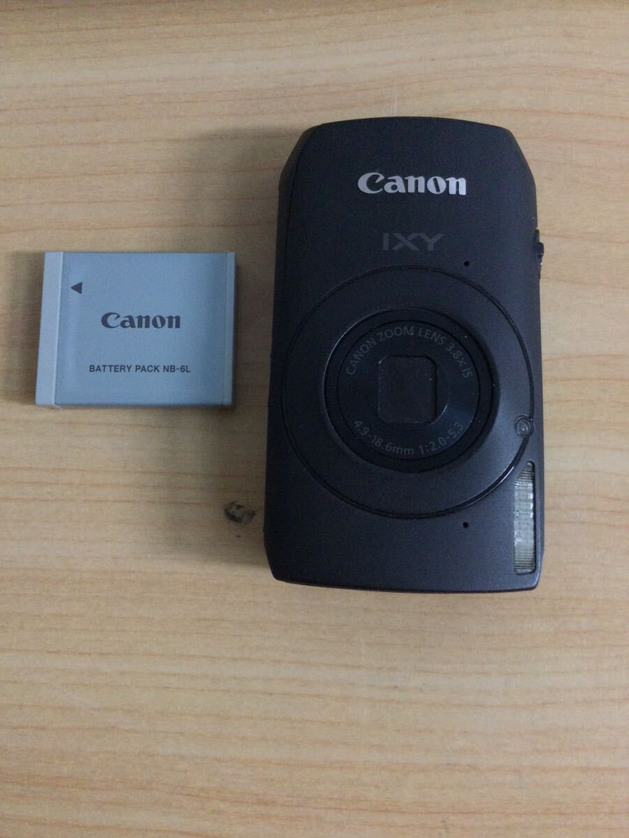 & Canon キャノン IXY 30S デジタルカメラ コンパクトデジタルカメラ ブラック 黒 PC1473 動作未確認 バッテリーあり 充電器なしの画像1