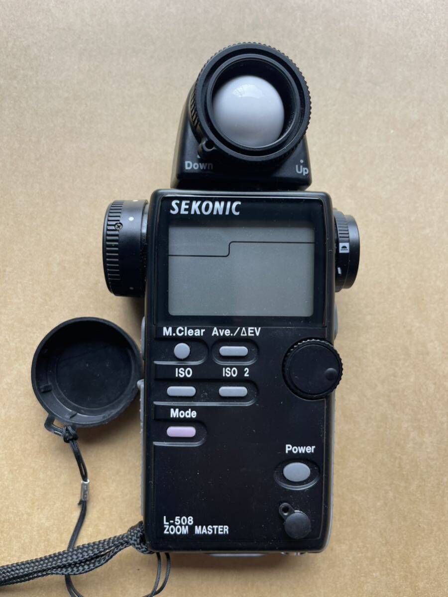 ※SEKONIC/セコニック L-508 Zoom master セコニック ズームマスター 露出計 動作確認済 の画像2