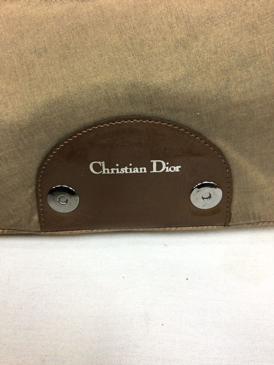 & Christian Dior クリスチャンディオール マリスパール ショルダーバッグ 中古品 ベージュの画像4