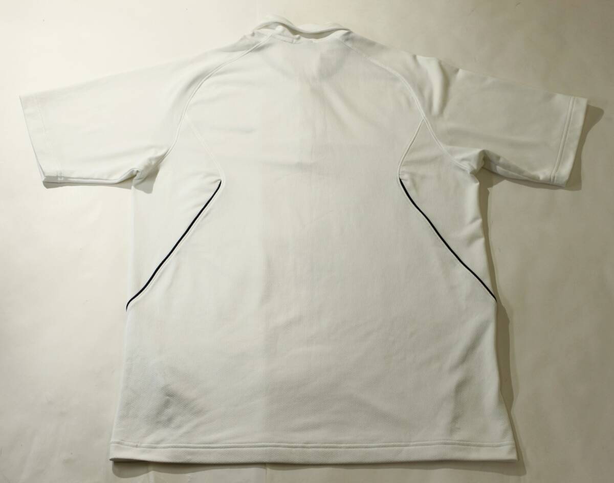  with translation *NIKE FIT DRY Nike tennis * short sleeves . sweat speed . polo-shirt eggshell white :L