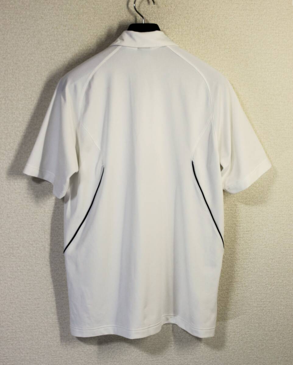  with translation *NIKE FIT DRY Nike tennis * short sleeves . sweat speed . polo-shirt eggshell white :L