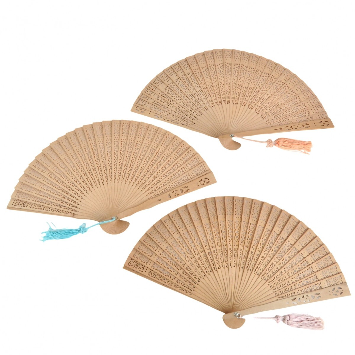  unused equipped summarize 13 point fan . tree .... carving tree industrial arts China handicraft kimono small articles out box attaching equipped 0504-059