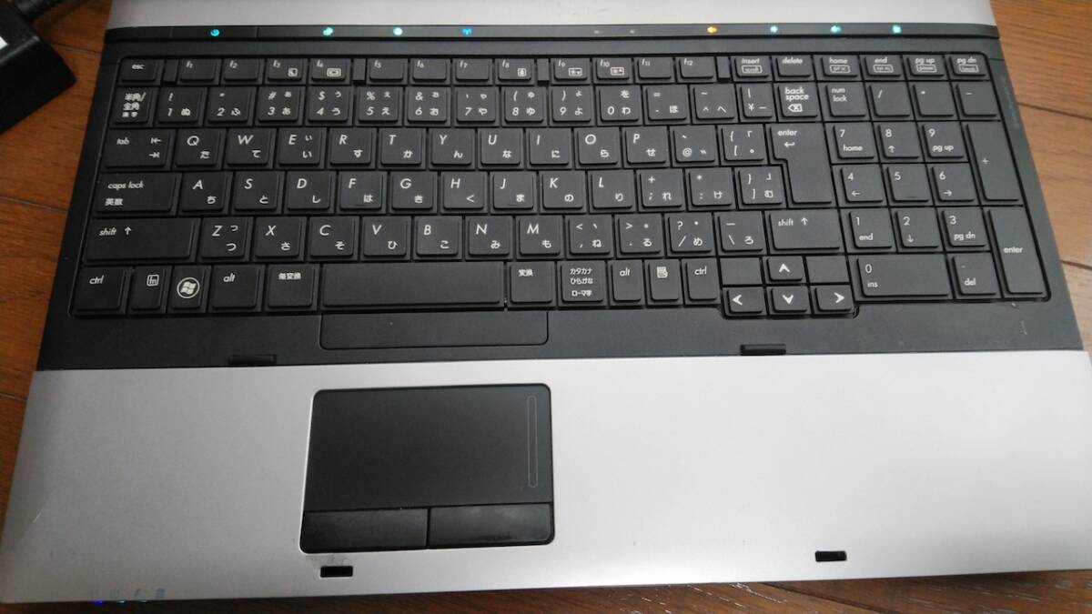 【お得】モーテック(MOTEC)M4&M48セッティング用パソコン（HP ProBook 6550b SSD換装、ACアダプター付属）の画像8