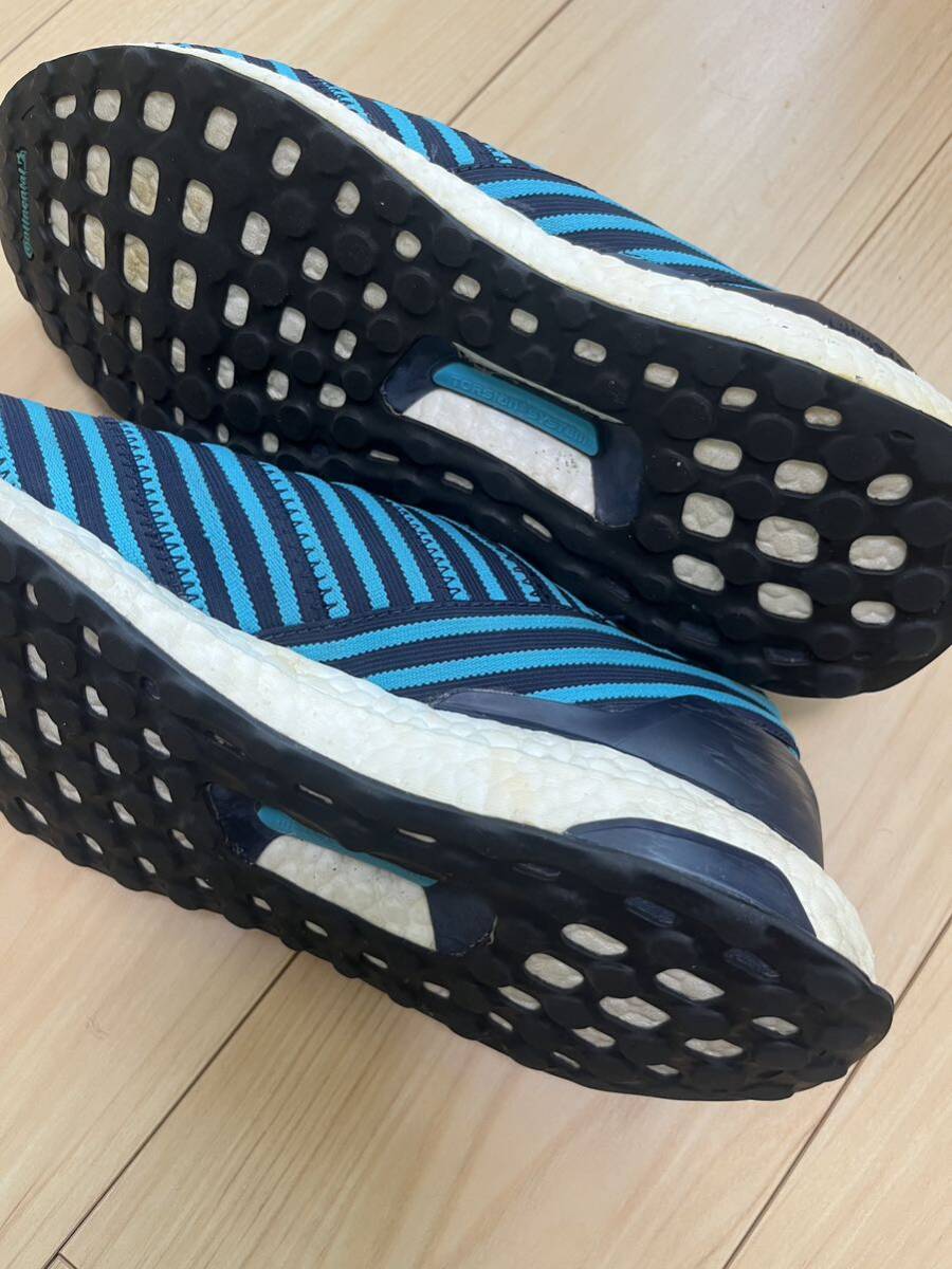 【 美中古品 】 adidas nemeziz アディダス ネメシス boost ブースト 27.5 メッシ ランニング サッカー nike pumaの画像6