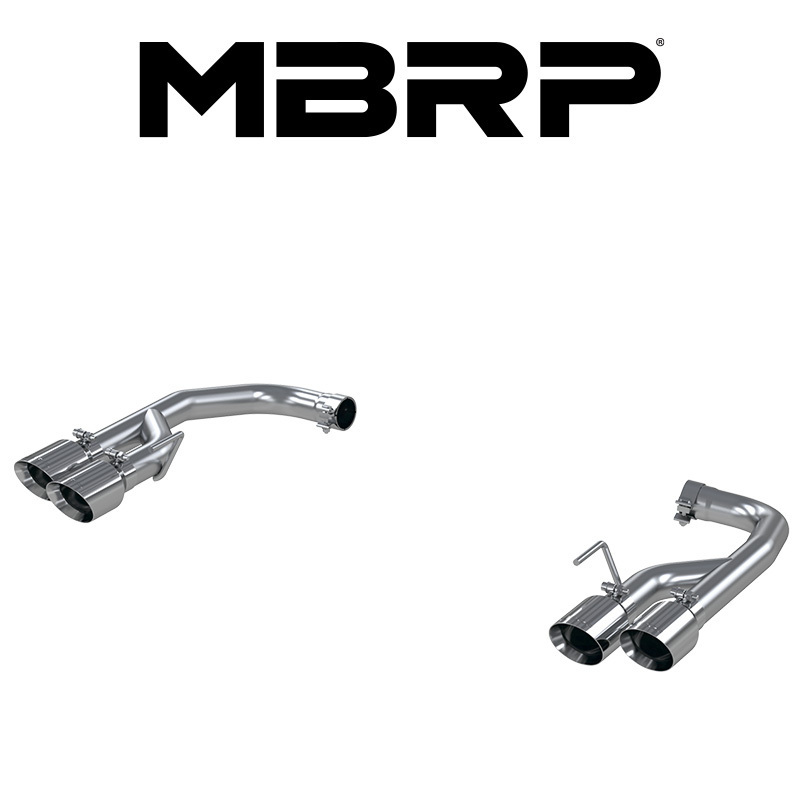 MBRP 2018-2023 フォード マスタングGT 5.0L V8 AXLE-BACK レース エキゾースト 正規品_画像1