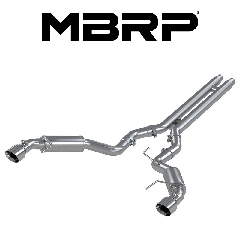 MBRP 2015-2017 フォード マスタングGT 5.0L V8 CAT-BACK レース エキゾースト 正規品_画像1