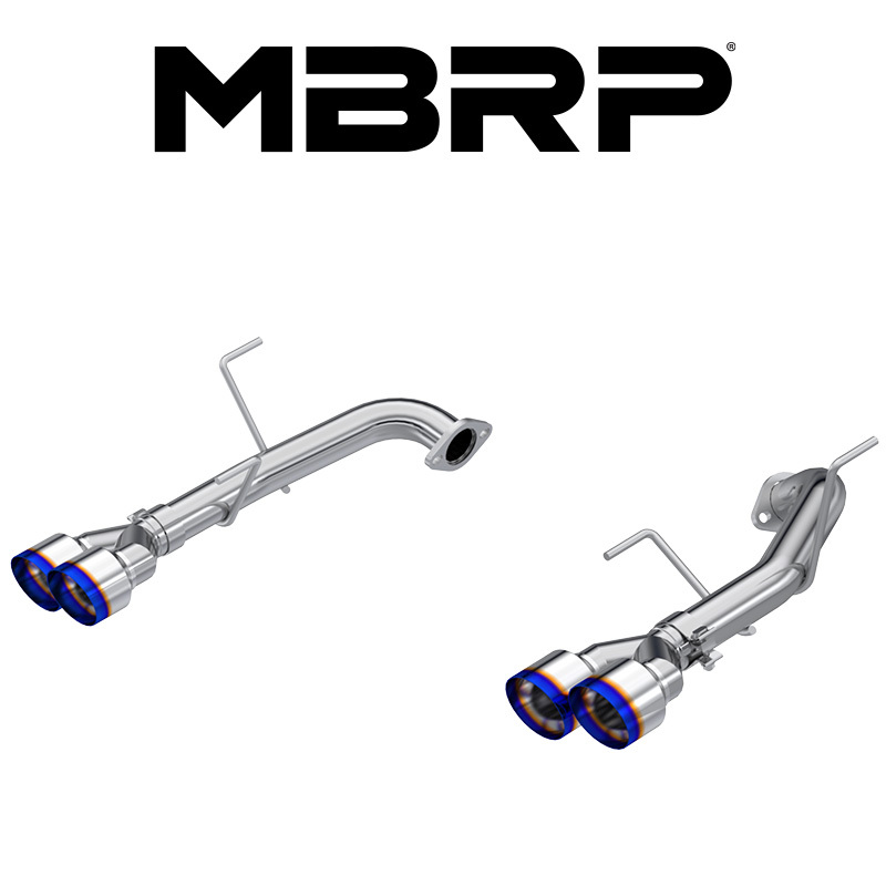 MBRP 2021- スバル WRX S4 VBH アクスルバック エキゾースト クアッド バーンTip 正規品_画像1
