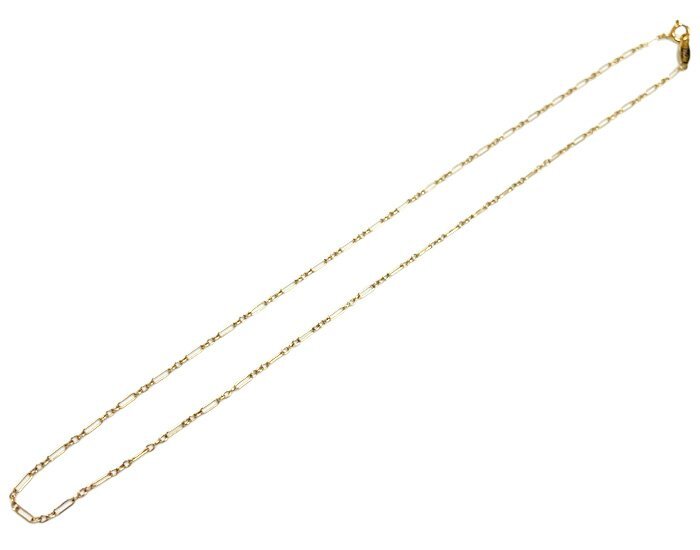 超特価激安の商品をすべて K14 チョーカー ネックレス チェーン ティファニー TIFFANY&Co. 1.0g アンティーク ヴィンテージ ジュエリー ゴールド 14金 約36cm イエローゴールド