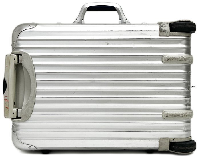 RIMOWA リモワ アルミ製 TOPAS トパーズ STEALTH ステルス 32L 2輪 キャリーケース トランク スーツケース 旅行鞄 バッグ シルバー系の画像4