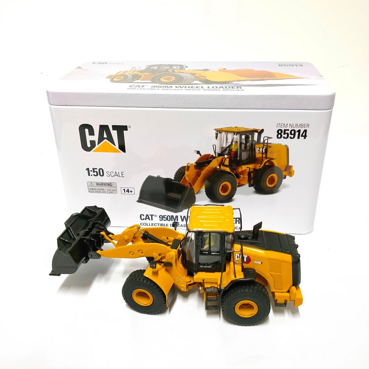 CAT 950M ホイールローダー 1/50 ダイキャストマスター ハイラインシリーズ ミニカー 040301/SR26Sの画像1