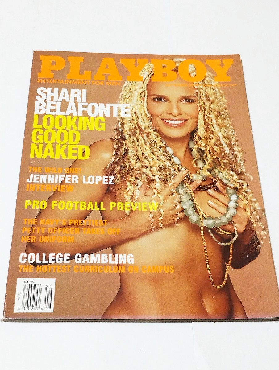 e プレイボーイ PLAYBOY  2000年9月号 雑誌  女性 海外 洋書 グラビア セクシー 女優 ブロンド 金髪 成人の画像1
