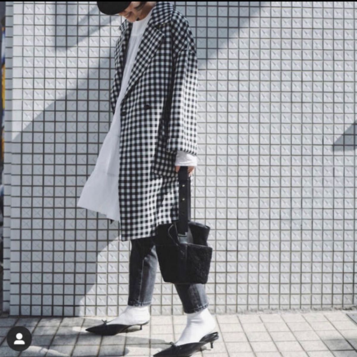 ZARA ザラ ギンガムチェック チェスターコート スプリングコート ZARA ザラ ギンガムチェック チェスターコート スプリングコート