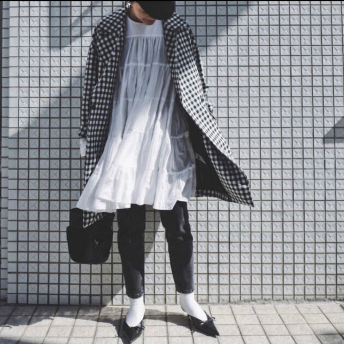 ZARA ザラ ギンガムチェック チェスターコート スプリングコート ZARA ザラ ギンガムチェック チェスターコート スプリングコート
