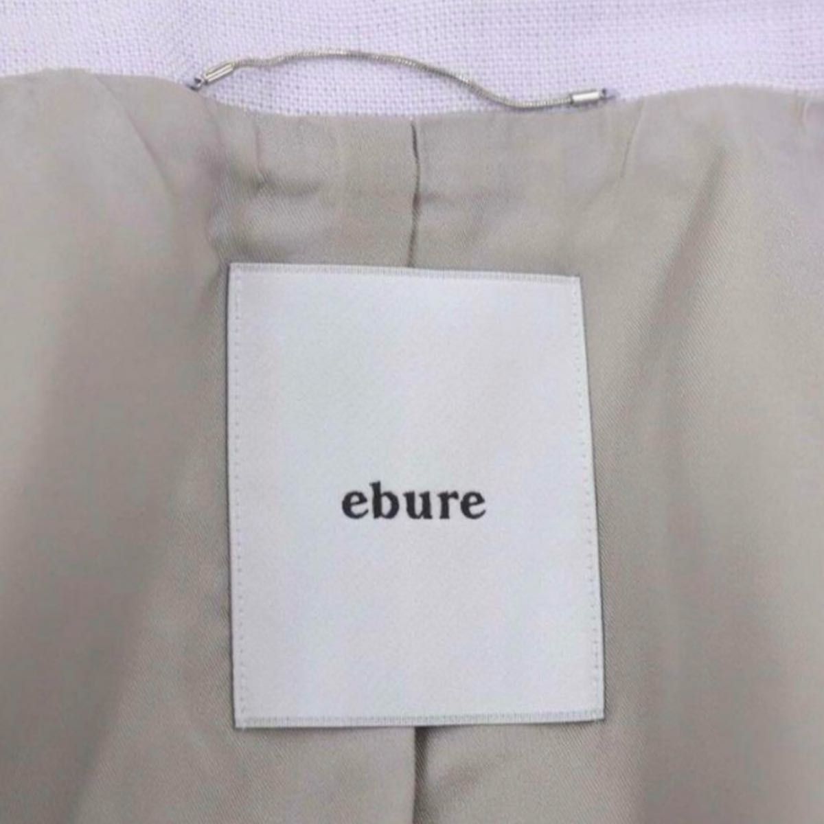 ebure エブール ボタニカルミディアムリネン ノースリーブ ebure エブール ボタニカルミディアムリネン ノースリーブ