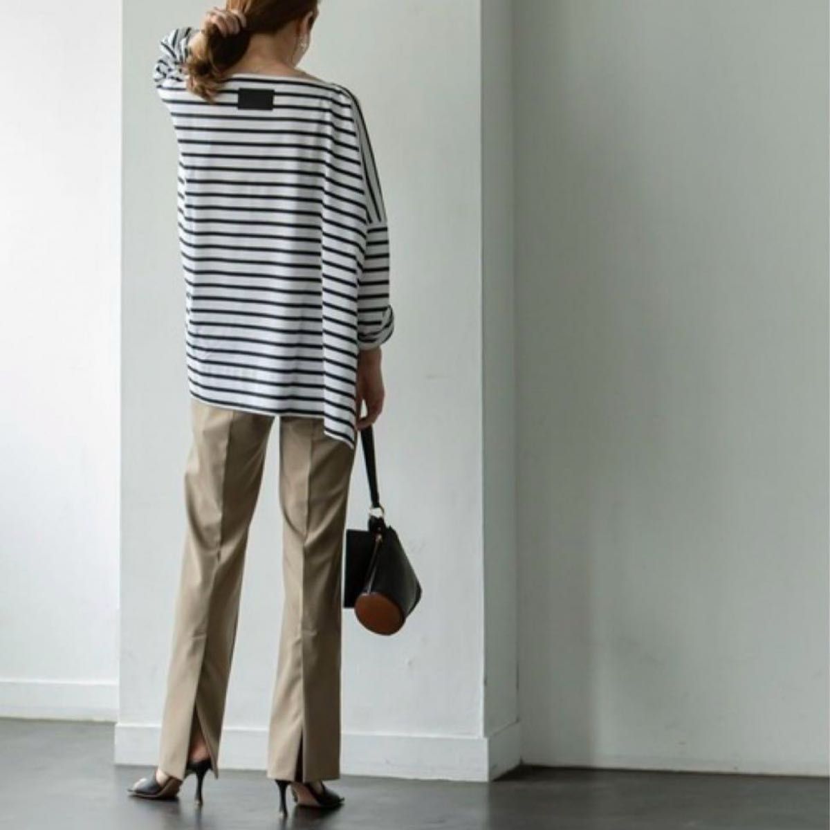 COGTHEBIGSMOKE SQUARE TOP ボーダー カットソー トップス コグ COGTHEBIGSMOKE SQUARE TOP ボーダー カットソー トップス コグ