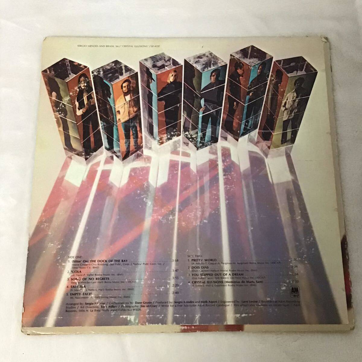 US LP / Sergio Mendes & Brasil '66 / Crystal Illusions SP-4197_画像2