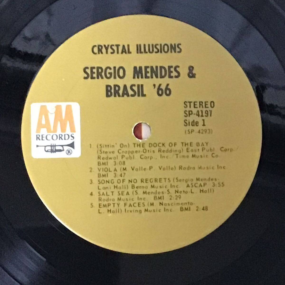 US LP / Sergio Mendes & Brasil '66 / Crystal Illusions SP-4197_画像4