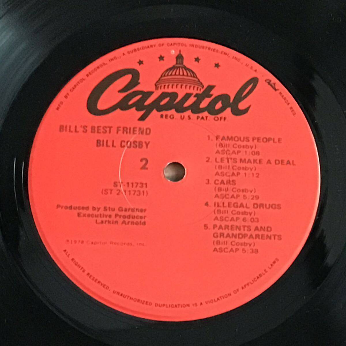 US盤/ Bill Cosby / Bill's Best Friend_画像4