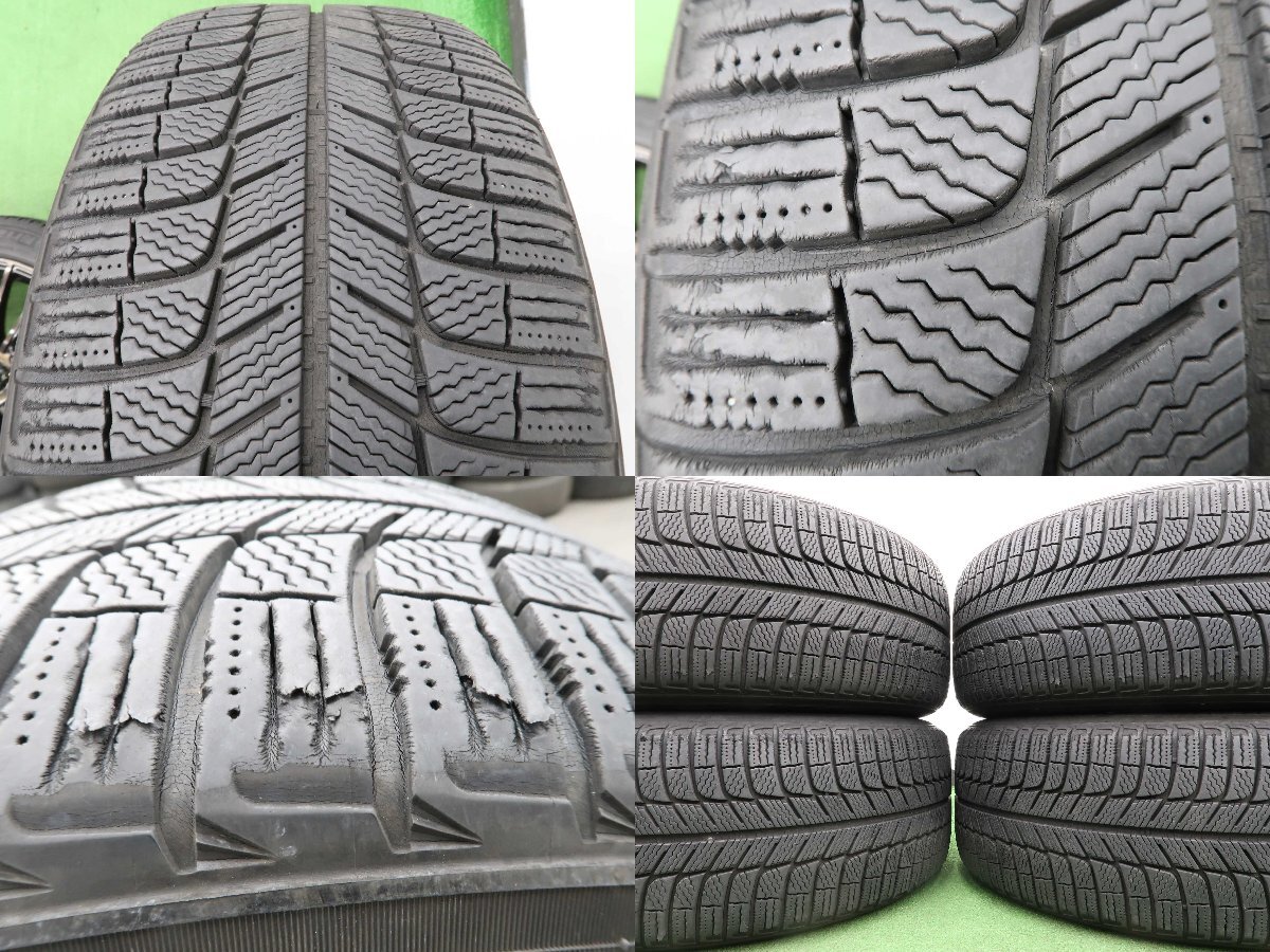 4本 Weds Sport SA-15R 18インチ 8.5J +35 114.3 スタッドレス ミシュラン X-ICE XI3 235/50R18 アルファード ヴェルファイア タイヤおまけの画像10