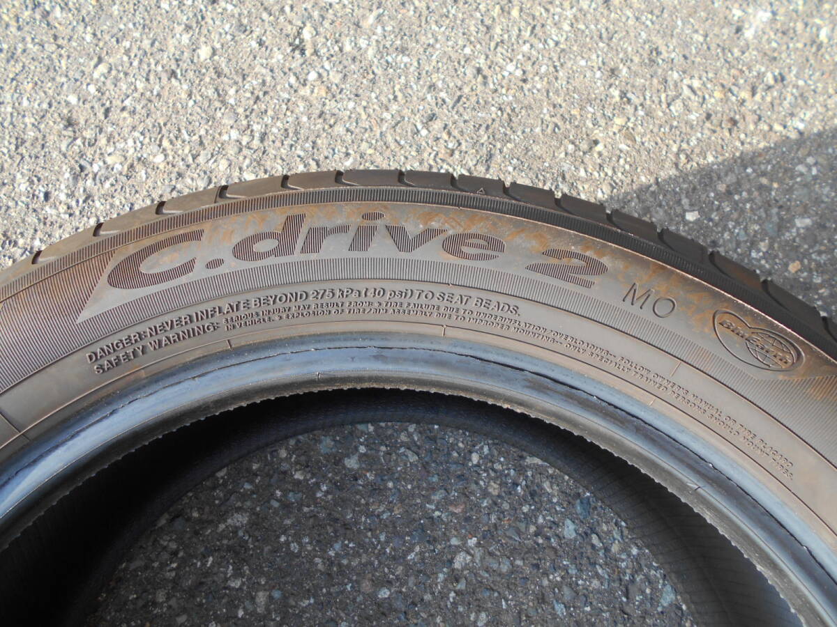 中古タイヤ　YOKOHAMA（ヨコハマ）　C.drive2　MO　235/50-18　1本_画像6