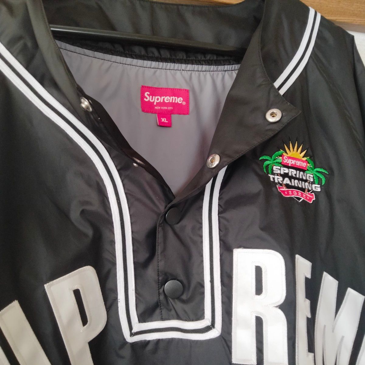 supreme Snap-Off Sleeve L/S Baseball Topシュプリームベース supreme Snap-Off Sleeve L/S Baseball Topシュプリームベース
