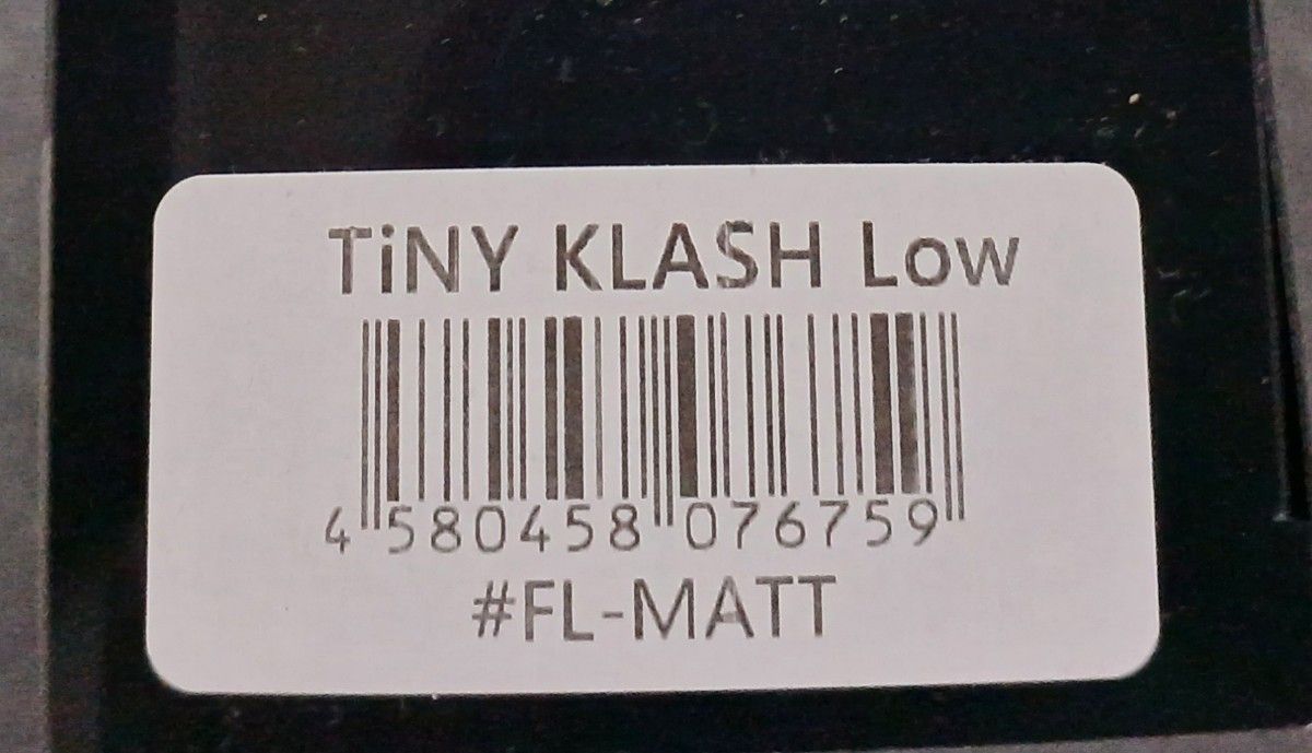 ★新品未使用★DRT  タイニークラッシュ TAINI KLASH FL-MATT