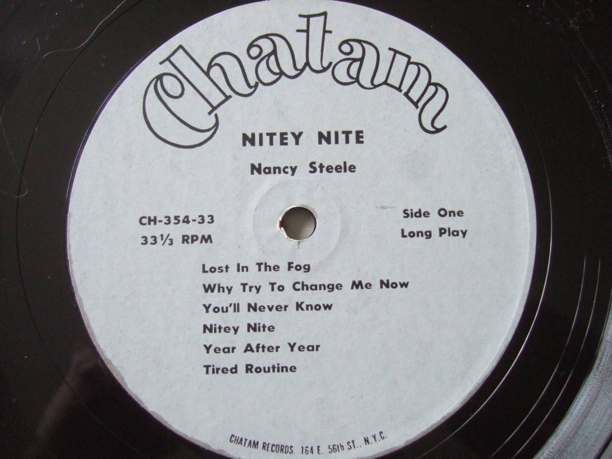 Chatam Nancy Steele/Nitey Nite_画像4