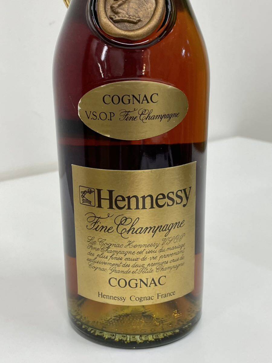 ［6442］Hennessy COGNAC ヘネシー コニャック VSOP グリーンボトル　未開栓　40度　700ml_画像4