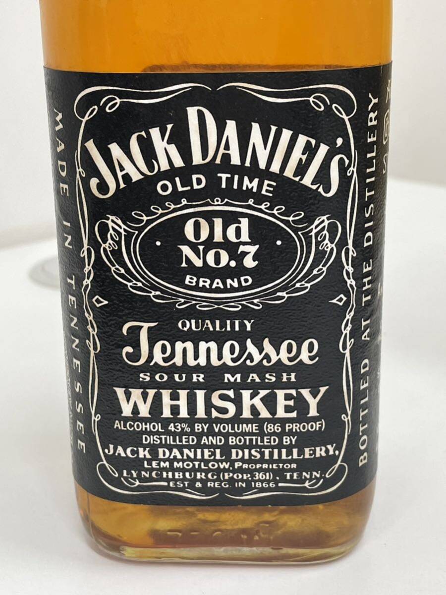未開栓 ジャック ダニエル ブリキ缶ケース入り Jack Daniels Old No. 7 WHISKEY ウイスキー 750ml 43%の画像5