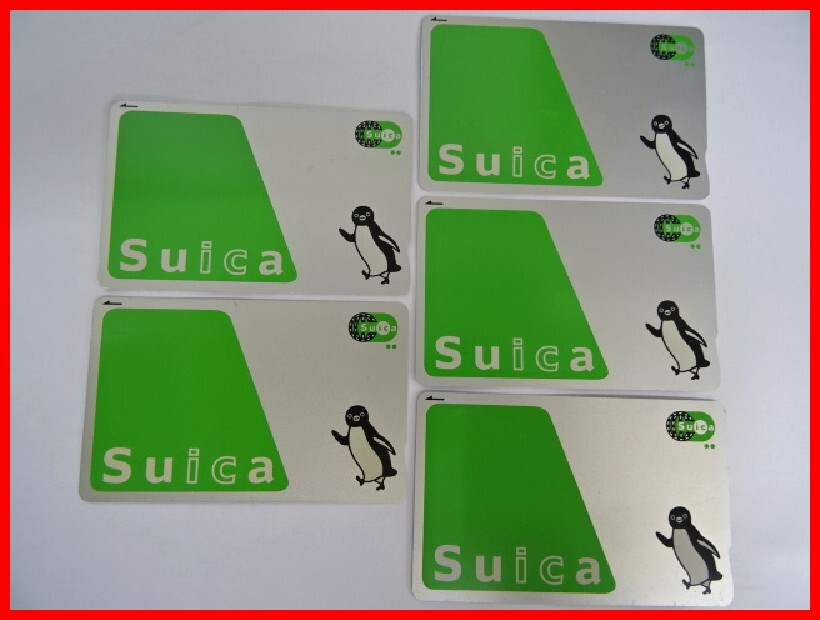  2404★A-1455★Suica スイカ 10枚セット34 鉄道ICカード 通勤 通学 観光 中古の画像3