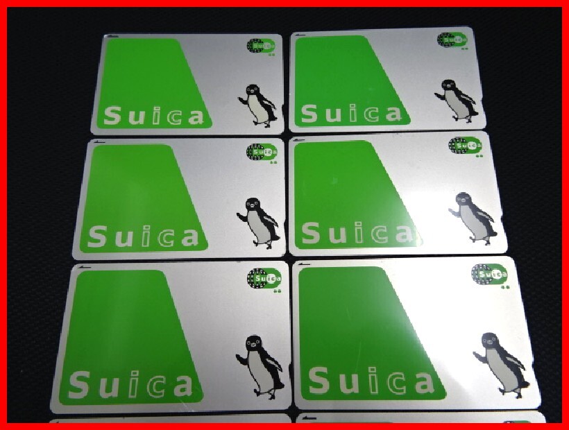  2404★A-1538★Suica スイカ 10枚セット37. 鉄道ICカード 通勤 通学 レジャー 中古の画像2