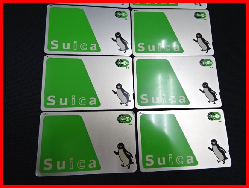  2404★A-1538★Suica スイカ 10枚セット37. 鉄道ICカード 通勤 通学 レジャー 中古の画像3