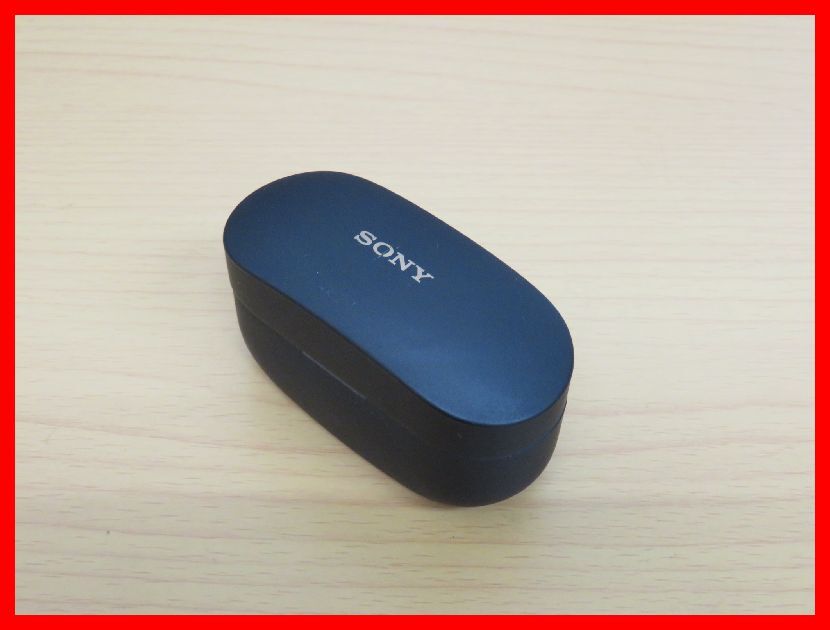 2404★M-1290★⑤SONY ソニー WF-1000XM4 ワイヤレスイヤフォン Hi-Res対応 Bluetooth ブラック 中古品_画像2