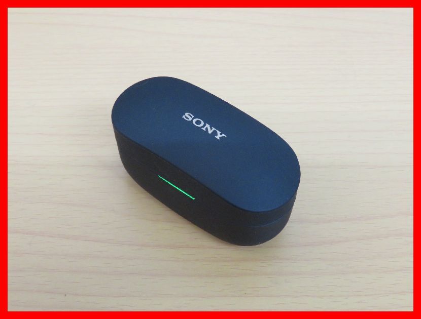 2404★M-1292★⑦SONY ソニー WF-1000XM4 ワイヤレスイヤフォン Hi-Res対応 Bluetooth ブラック 中古品の画像2