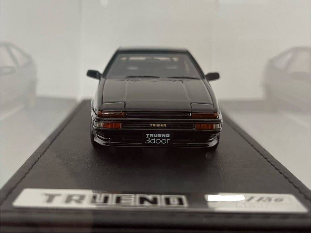 Web限定 イグニッションモデル ignition model IG1190 1/43 トヨタ スプリンター トレノAE86 3Door GT Apex Black Limitedの画像2