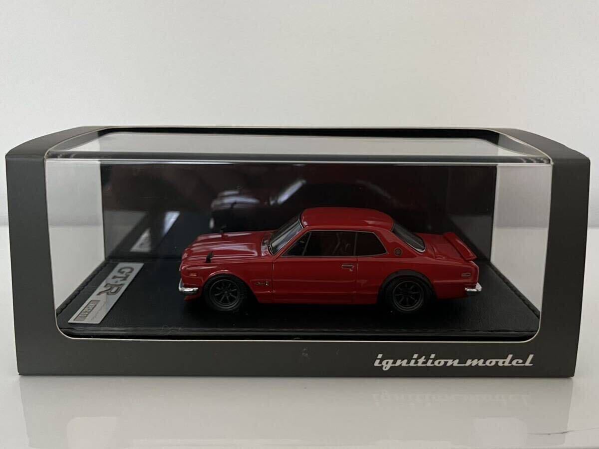 1/43 イグニッションモデル ignition model IG0245 日産 スカイライン 2000 GT-R KPGC10 レッドの画像1