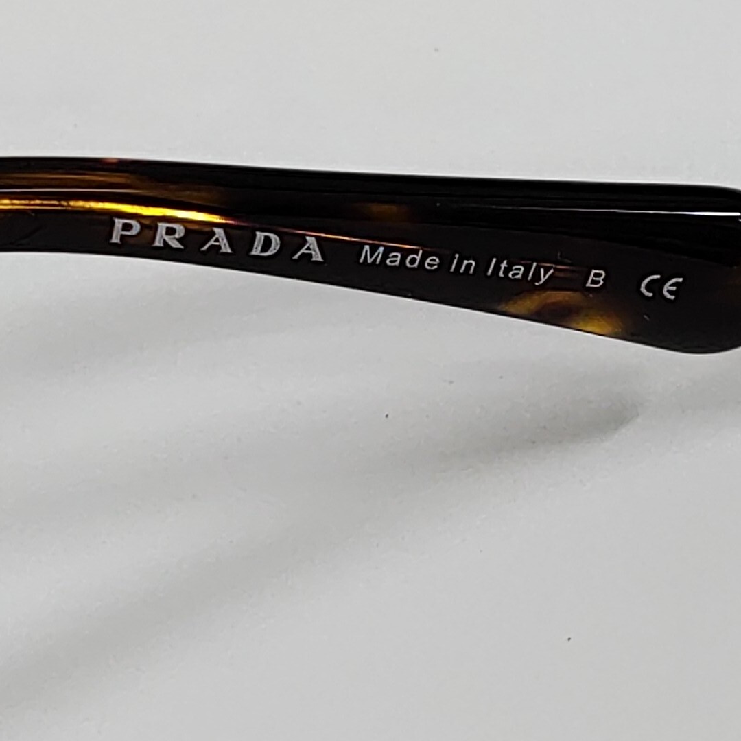 PRADA  プラダ ラウンド 眼鏡 メガネ フレーム  度入り ケース 外箱付き レディース  VPR 09P-A 54□19 ２AU-101 135の画像8