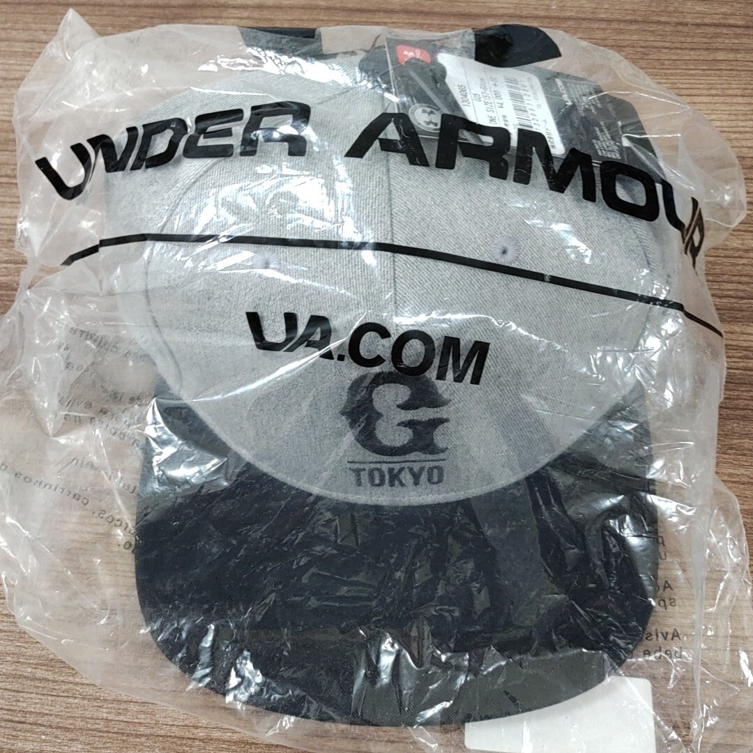 未使用  読売 ジャイアンツ  帽子 キャップ アンダーアーマー UNDER ARMOUR 巨人軍の画像6