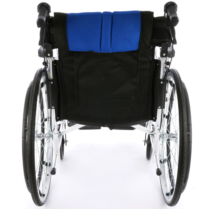 車椅子 車いす 車イス 軽量 コンパクト 自走式 チャップス ゴールド A101-AGD カドクラ Lサイズ_画像6