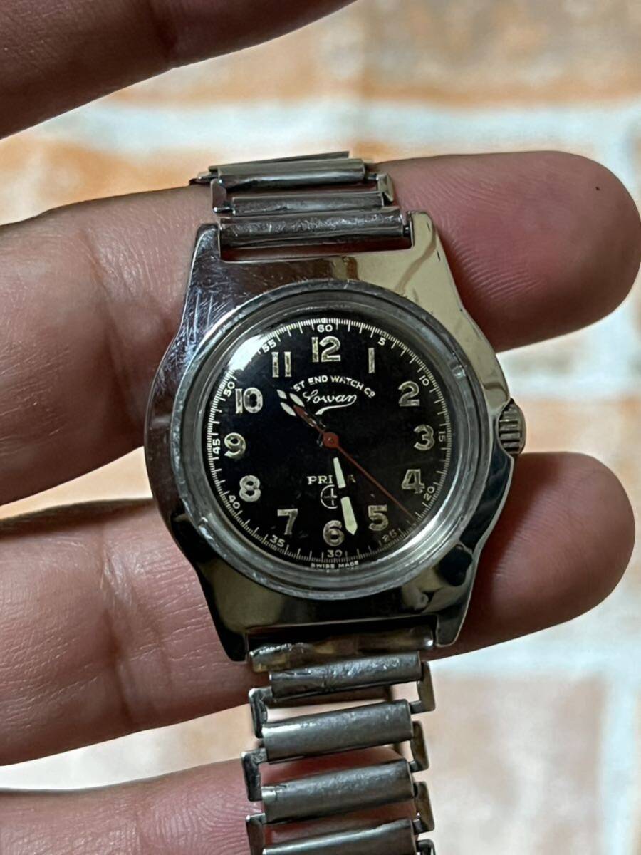 .W 【West End Watch Co ウェスト エンド ウォッチ 手巻き レトロ ヴィンテージ アンティーク 稼働します .の画像1