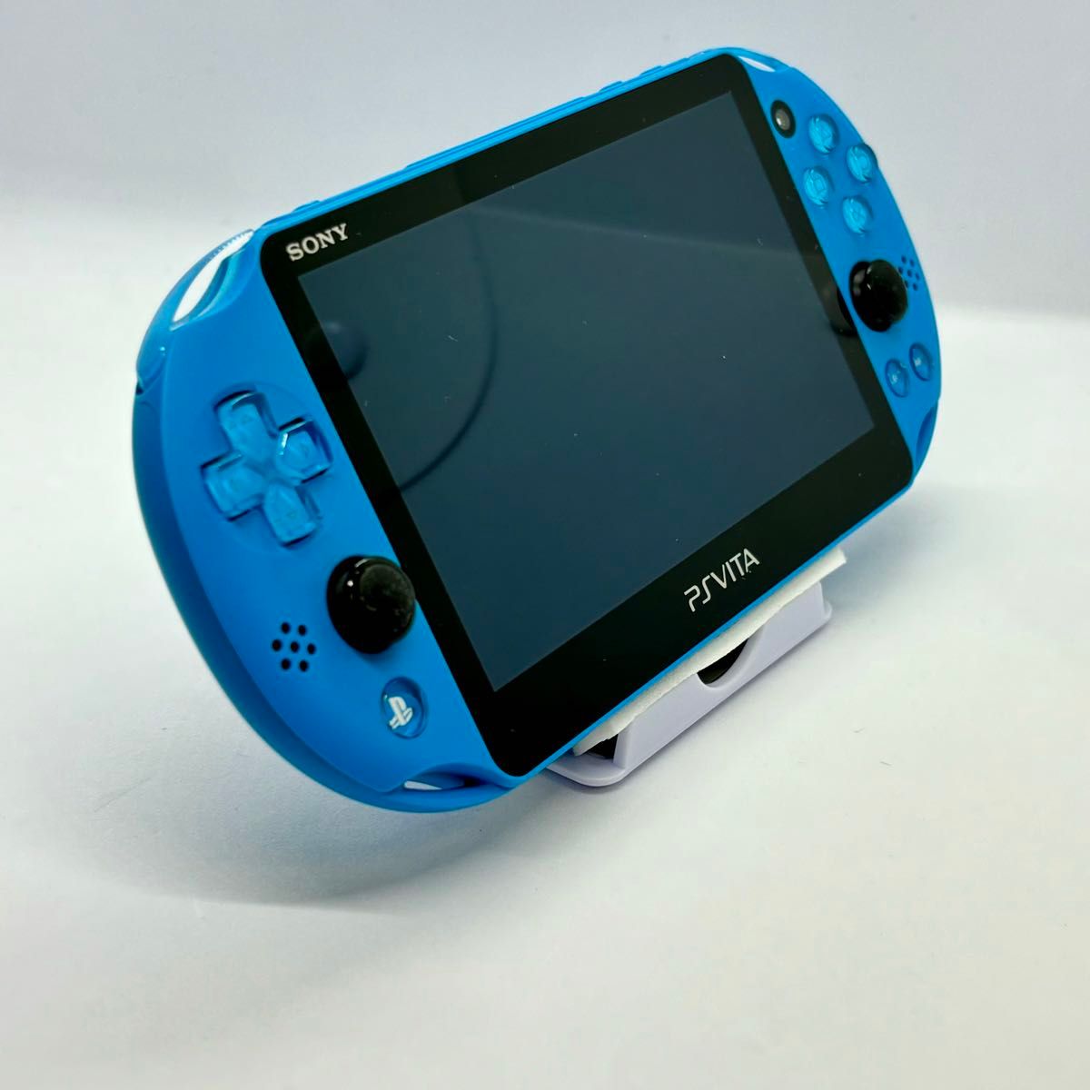 液晶美品 PlayStation Vita 2000 psvita アクアブルー 8GBメモカ 液晶美品 PlayStation Vita 2000 psvita アクアブルー 8GBメモカ
