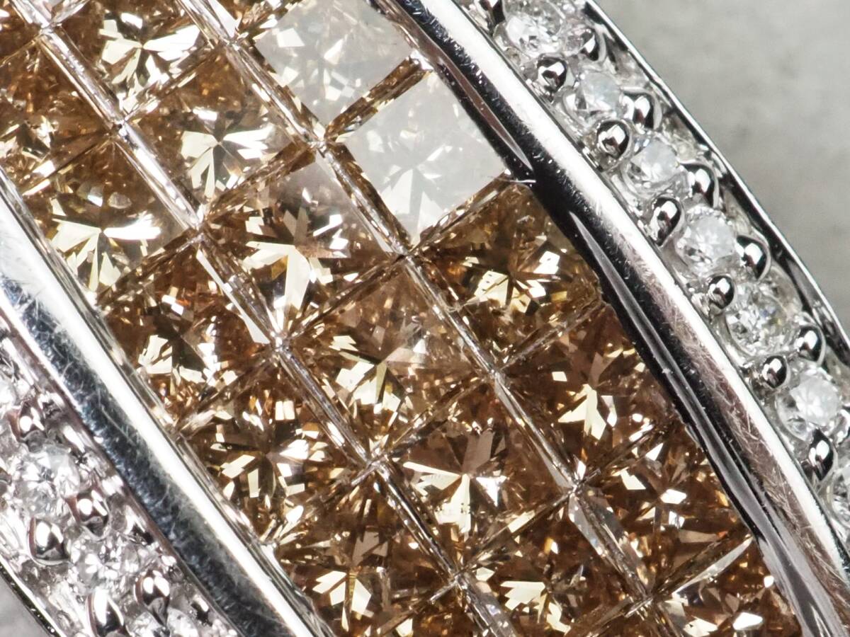 【3615P】K18WGホワイトゴールド 天然ダイヤモンド 1.50ct/4.84g ペンダントトップの画像3