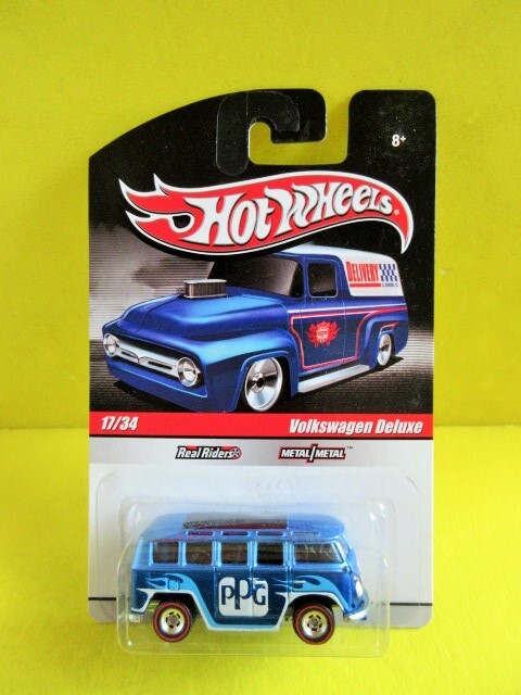 HOT WHEELS DELIVERY VOLKSWAGEN DELUXE （青）_画像1